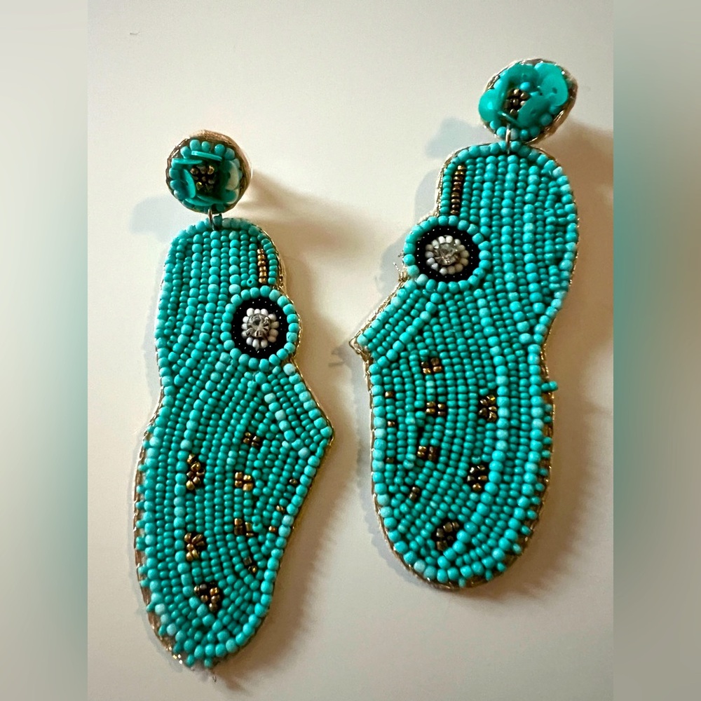 Crocs Beaded Earrings